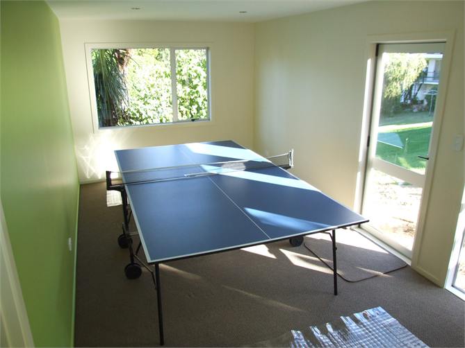 Table Tennis, downstairs