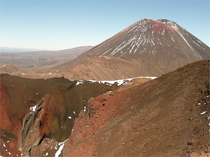 Ngauruhoe from Tongariro Crossing