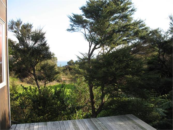 Deck View To Okupu Beach