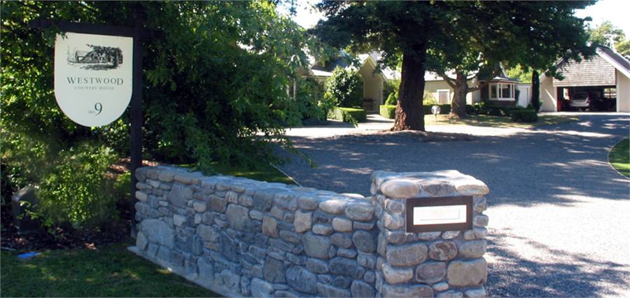Entrance to Westwood Country House