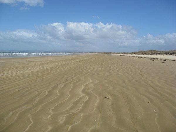 Tokerau Beach (the beach we're on)