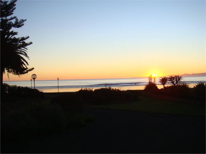 Sunrise from main bedroom