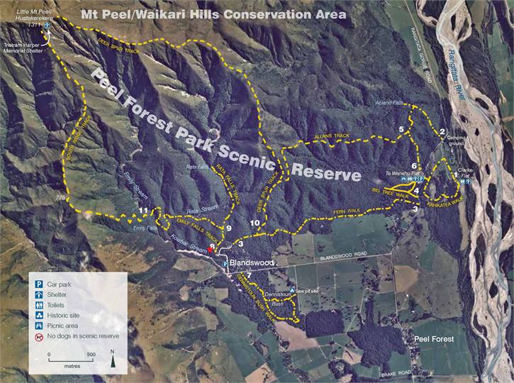 Many stunning walking tracks to choose from