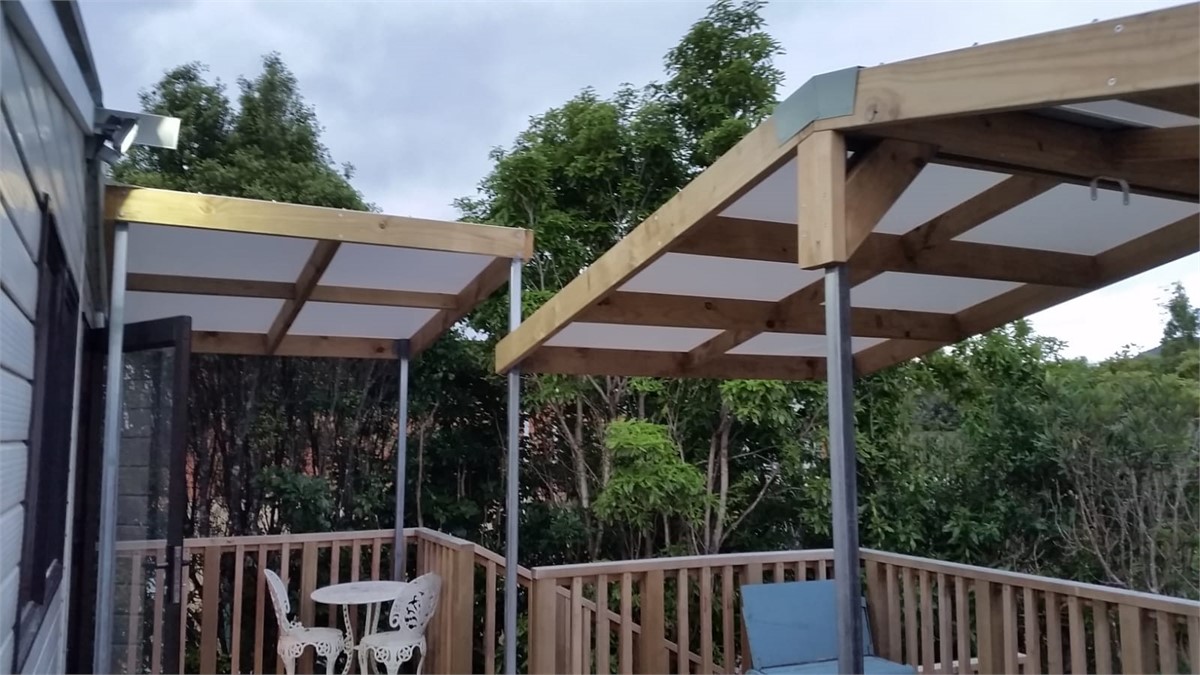 New Covered Pergola