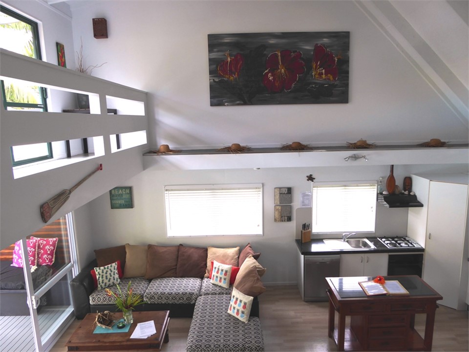 view from the stair case