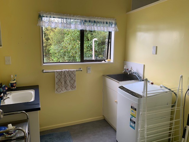 bathroom and laundry