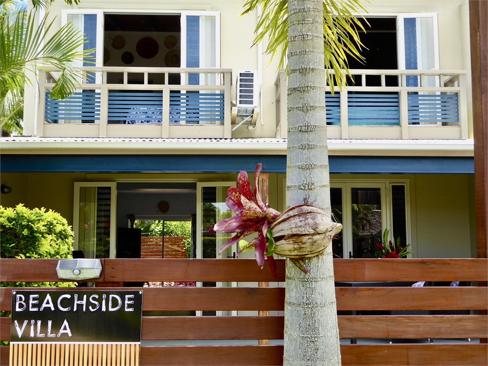 the Beachside Villa is two level two bedroom