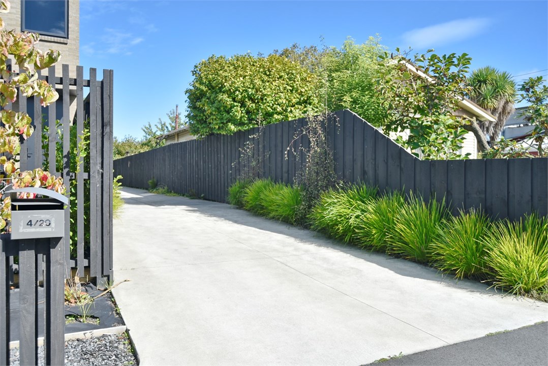 View of the entrance to the property