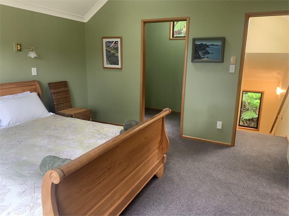 Master bedroom and dressing room.