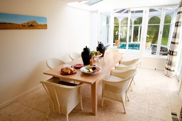 Emerald Cottage conservatory