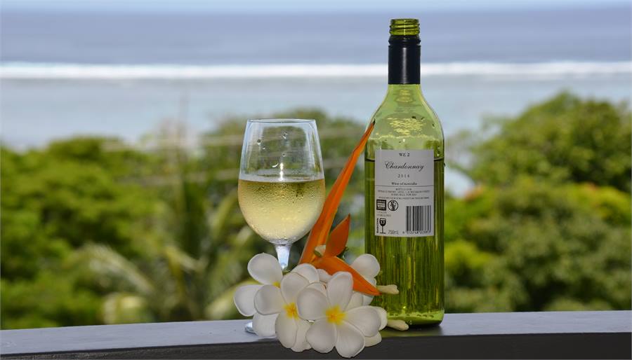 Enjoy a Great View Relaxing with Wine