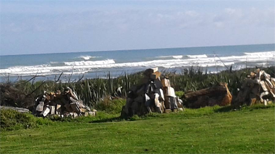 from the living room