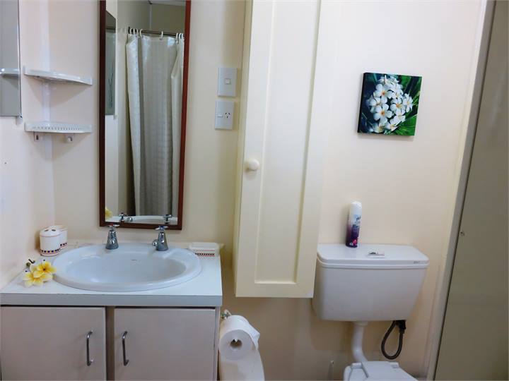 bathroom - toilet and shower