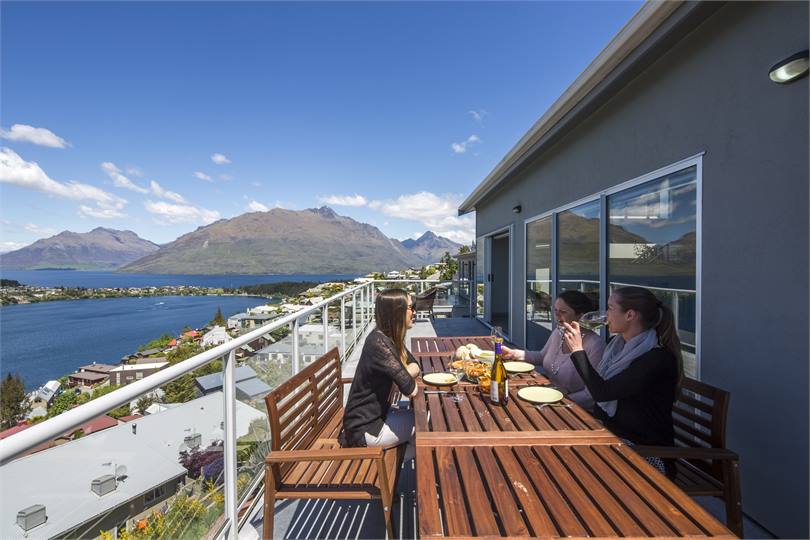 Bask in the Queenstown sun and outdoor living