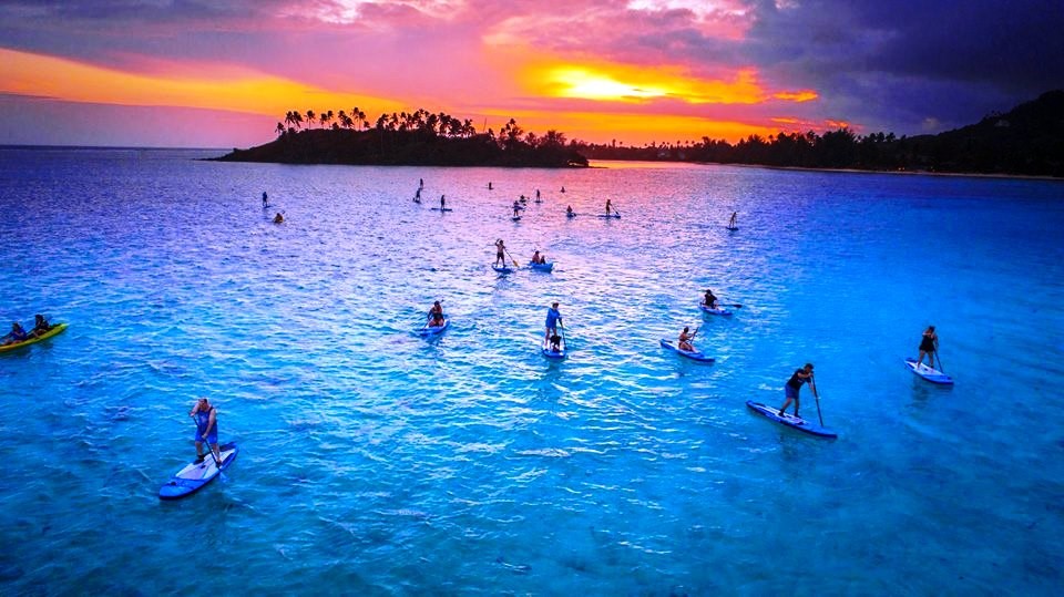nights SUP (paddle boarding) available at Muri