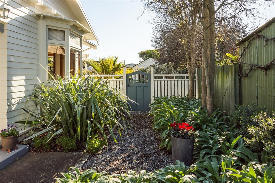 Garden entrance