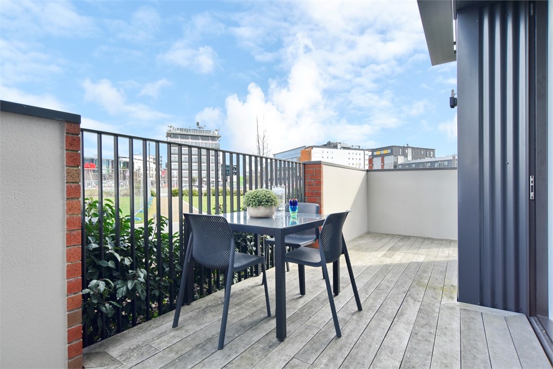 Outdoor seating area