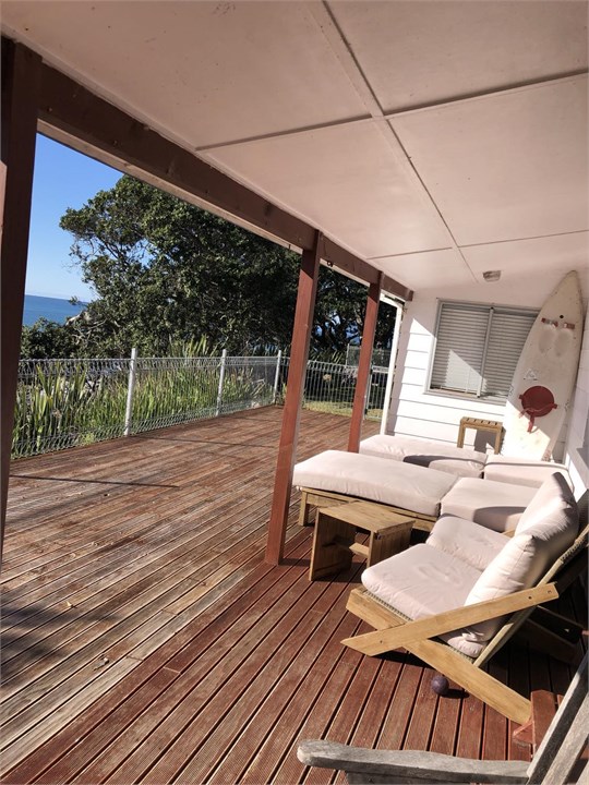 Lounging on the Deck