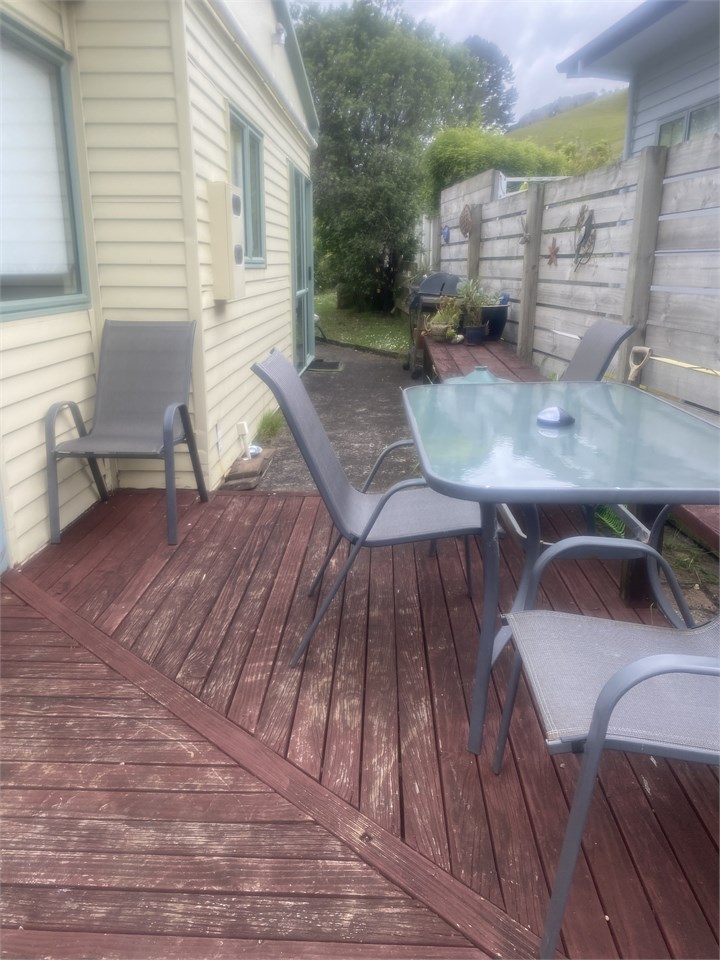 Plenty of outdoor furniture