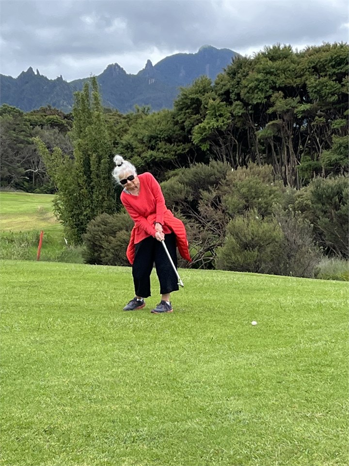 Golf on the island 9 holes