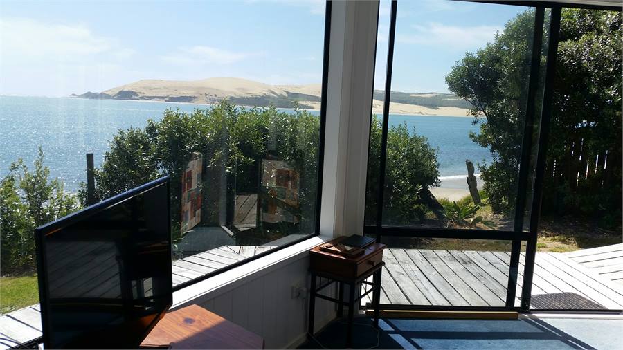 outlook from main lounge downstairs