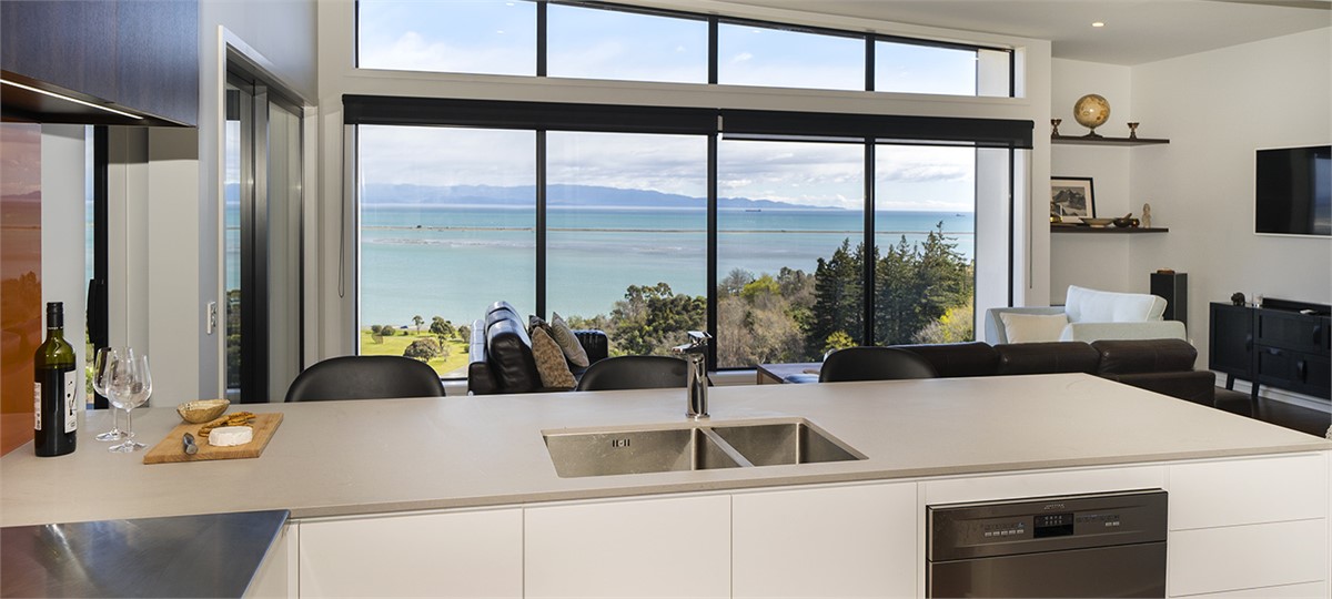 Stunning views from the kitchen