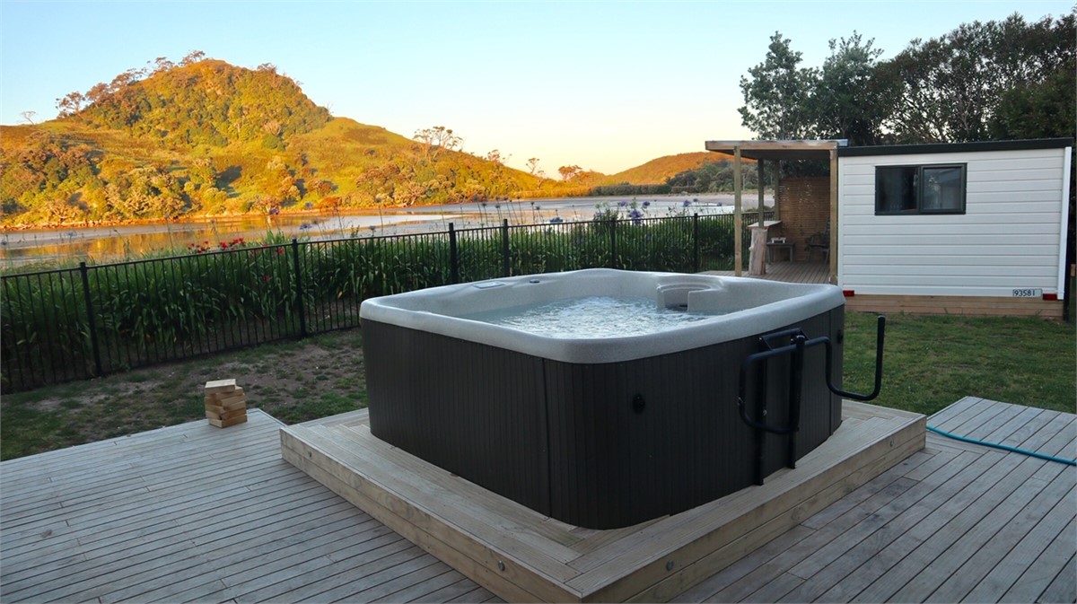 Spa is a great place to relax and watch the stars