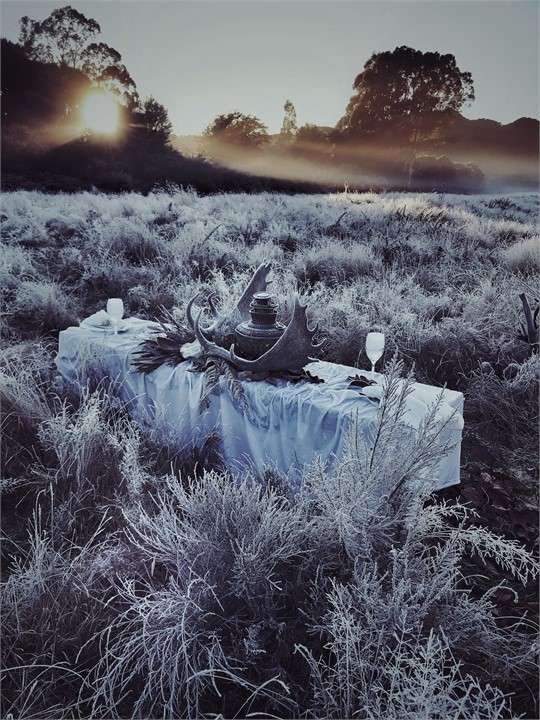 A photoshoot in winter Wonderland Awaroa