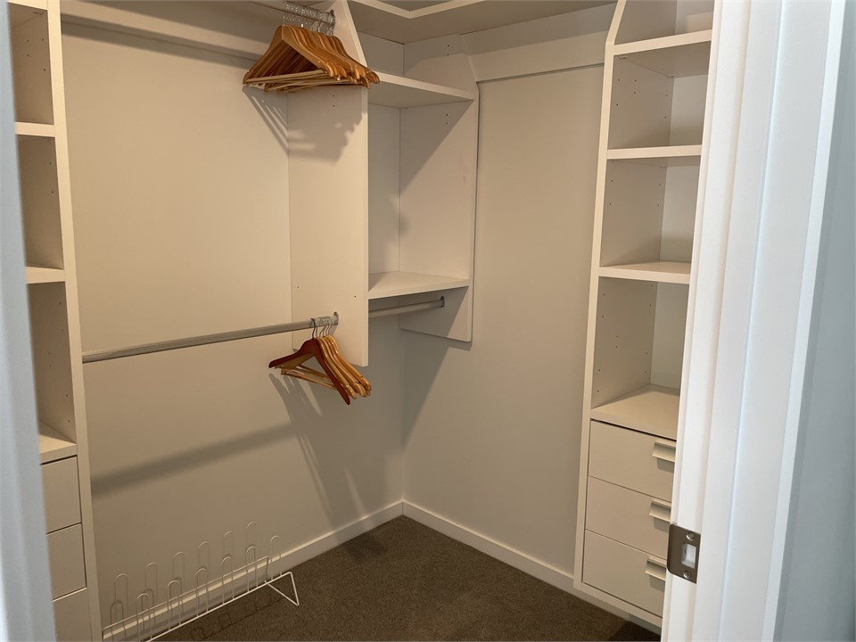 Walk in robe for the ensuite