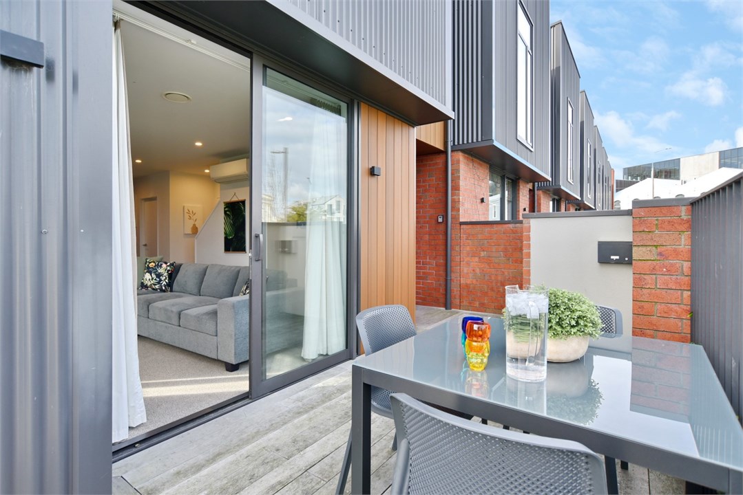 Outdoor seating area