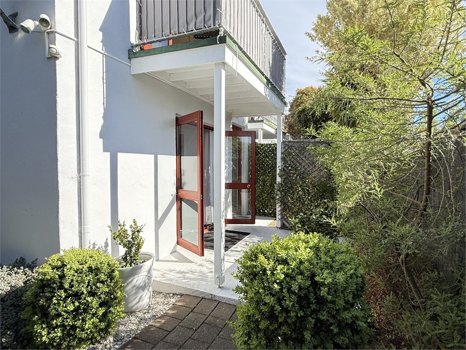 Property has a balcony and a patio