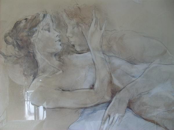 romance candles and roses