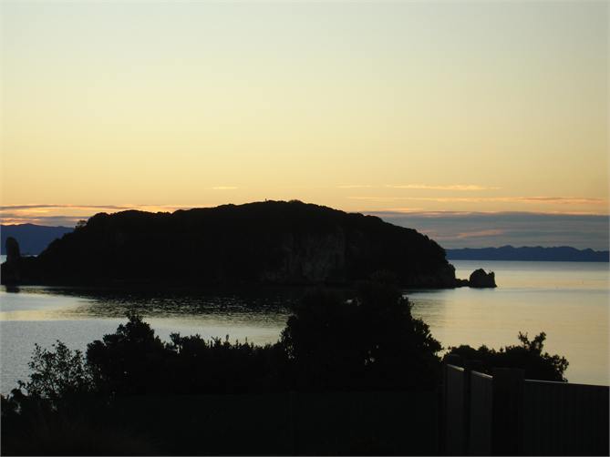 Stunning sunset from the house