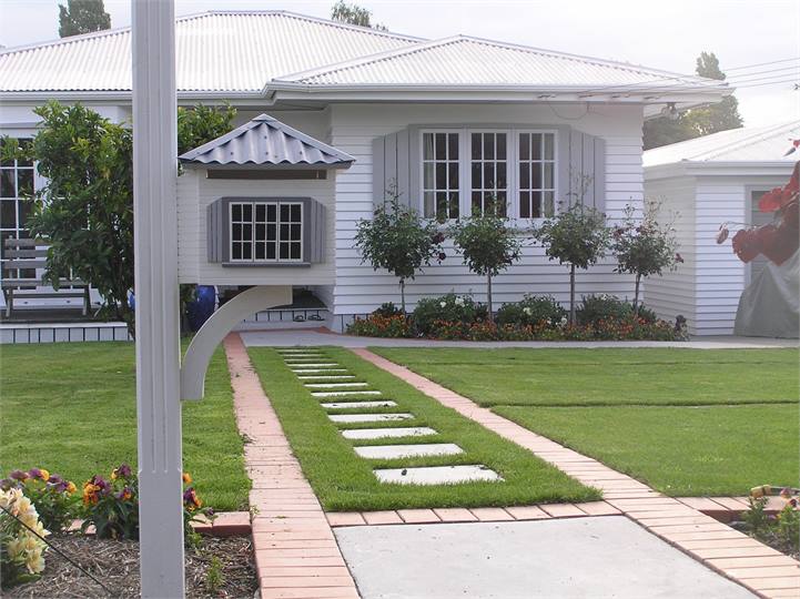 Main House and Parking Area
