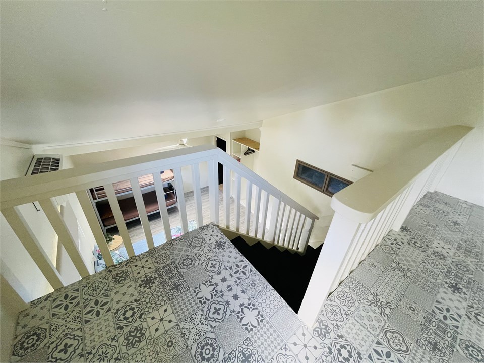 Upstairs loft connected to master room