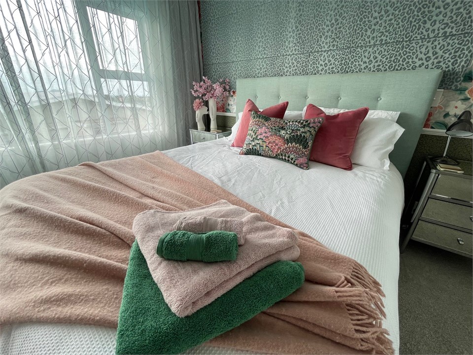 Master bedroom with ensuite