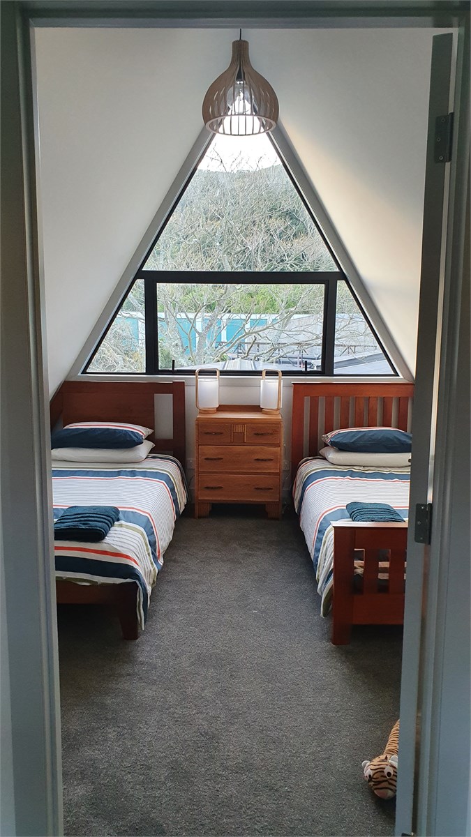 2 KING SINGLE BEDS - BEDROOM 2 UPSTAIRS