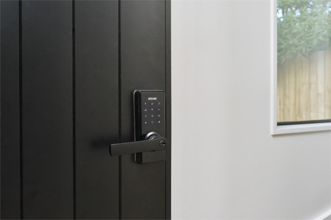 Front entrance to the property