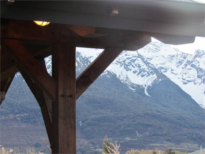 Winter view from the front door