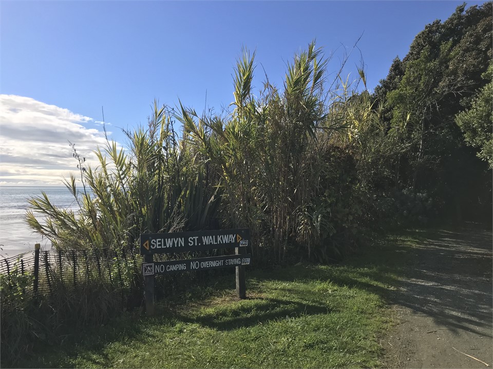 close to walkway and beach