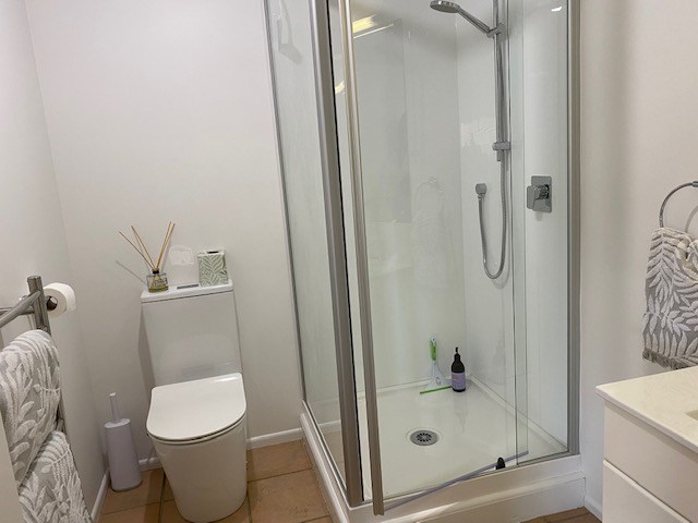 All new bathroom - washing machine