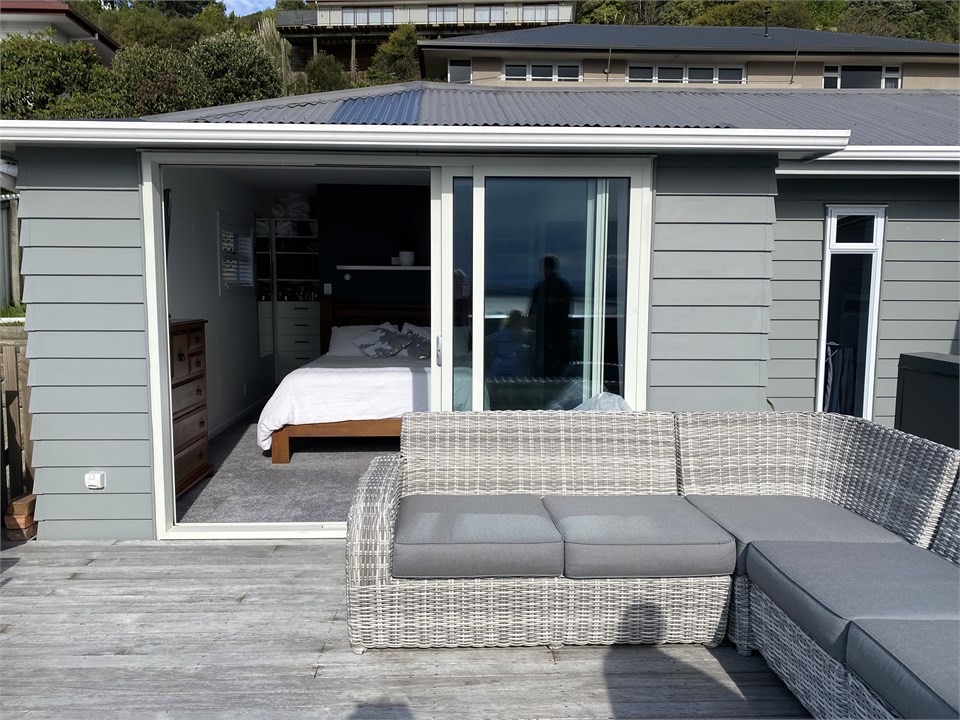 Deck to main bedroom