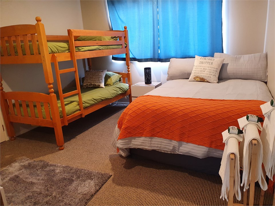 Bedroom 3 Double Bed + Single Bunks