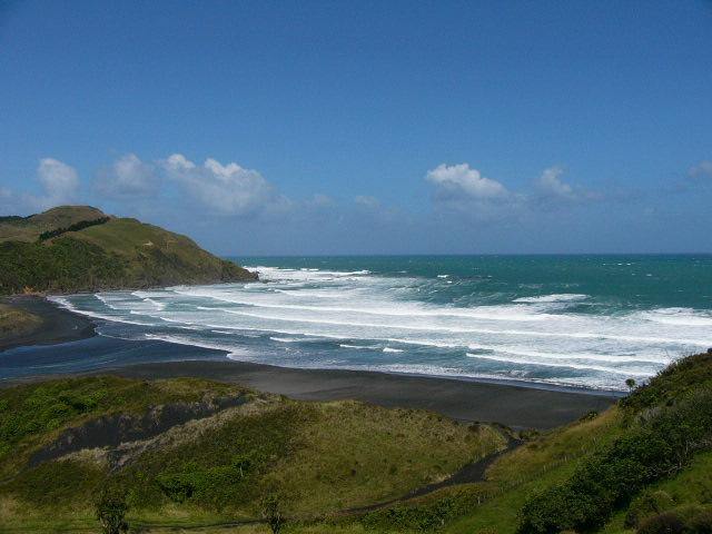 View of Kiritehere Beach