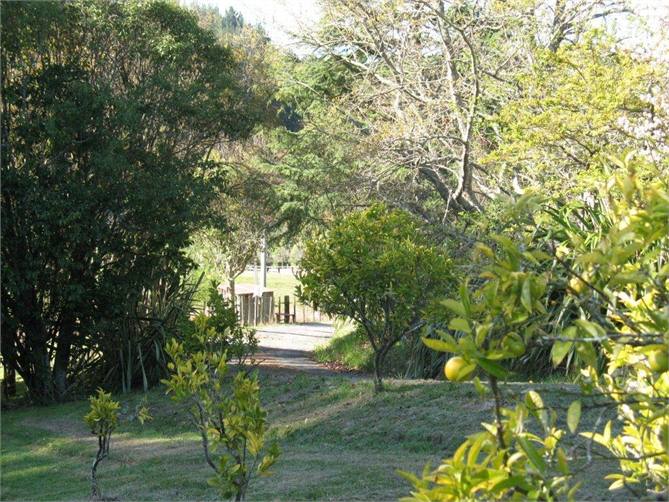 Family or contemplative time on beautiful property