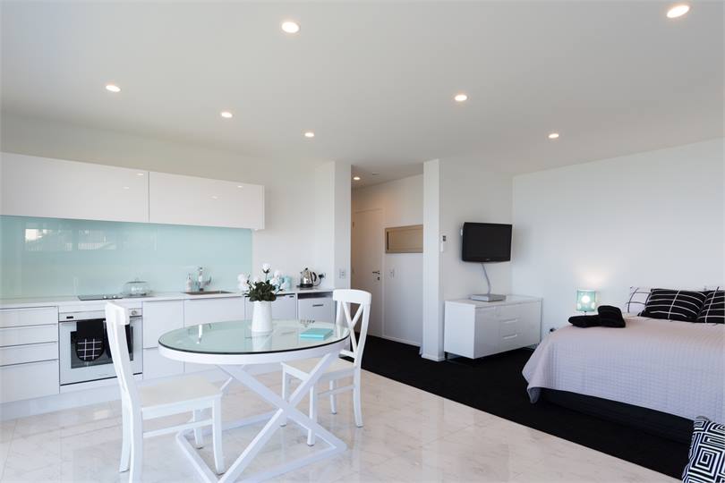 Dining - Bedroom - Study area to left