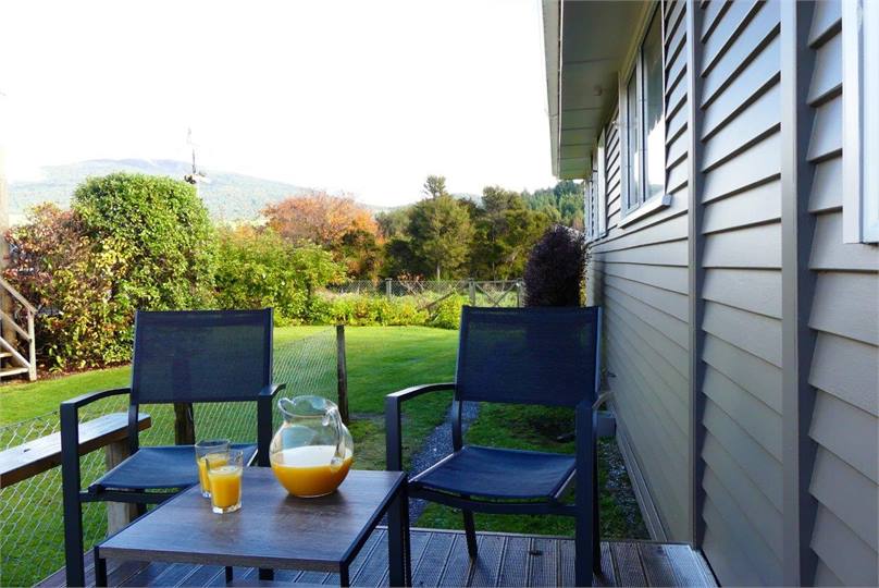 Back Deck - View of Mt Pihanga