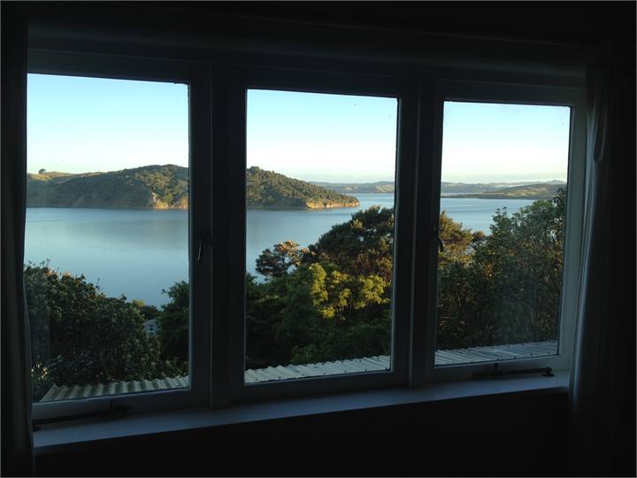 View from upstairs bedroom