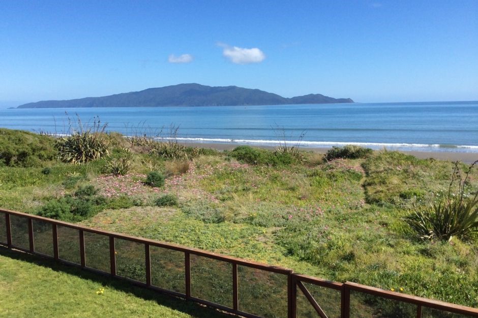 Stunning views of Kapiti Island from Longshore