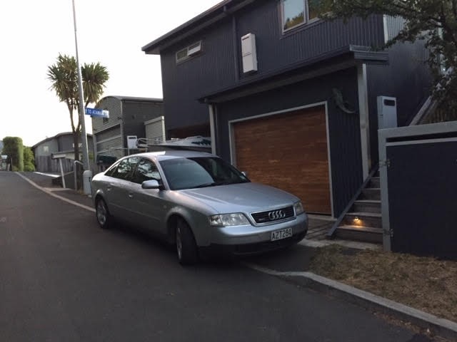 1 off-street parking in front of the garage